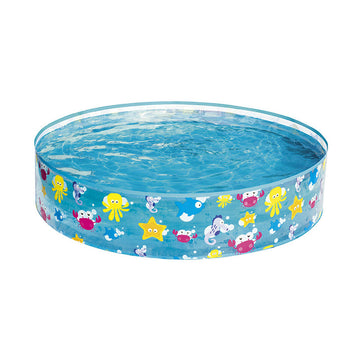 Inflatable Paddling Pool for Children Bestway 25 x 121 x 121 cm 122 x 122 x 25 cm