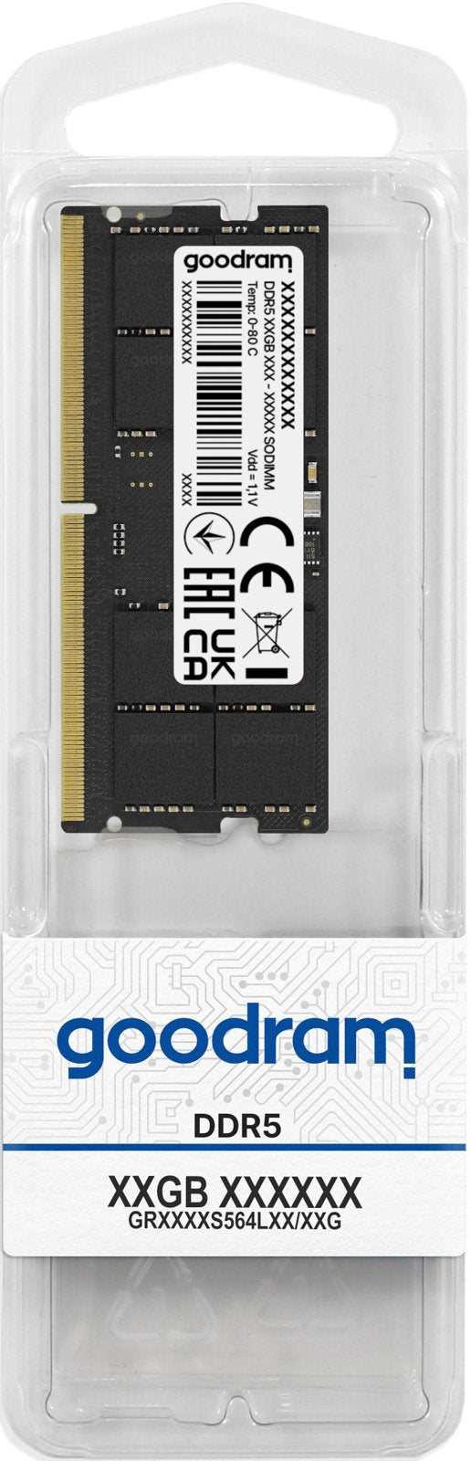 Goodram Memory SODIMM DDR5 8GB 5600 CL46