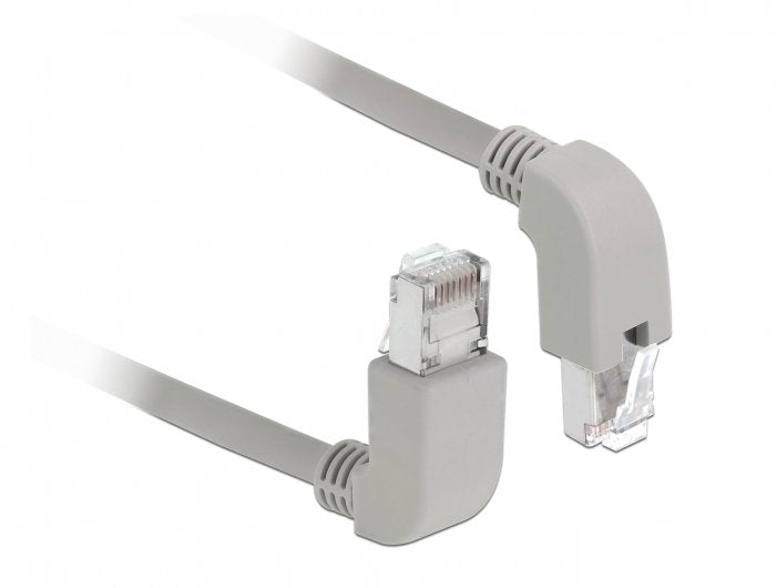 Delock Netzwerkcable RJ45 CAT.6 S/FTP Oben / Unten Angular 0,5M