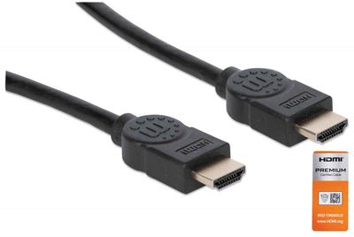 Manhattan 355346 HDMI Cable 1,8M HDMI Type a Standard Black — image 1