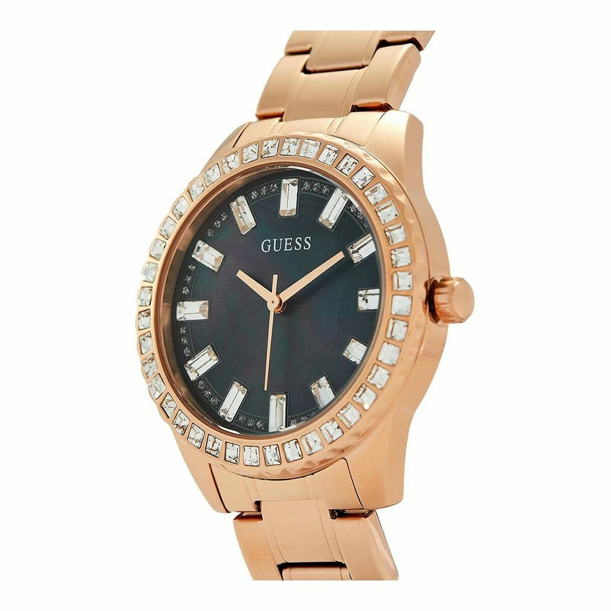 Guess Ladies' Watch Guess Gw0111L3 Black Rose Gold