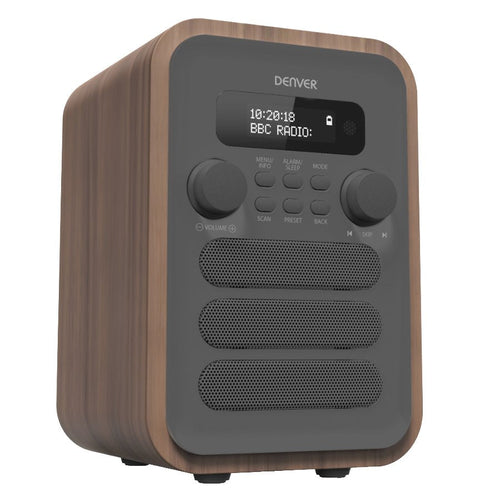 Denver DAB-48 Grey Radio Personal Digital — image 1