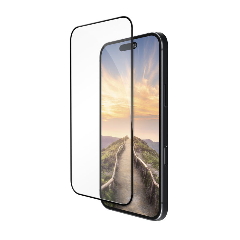 DBRAMANTE1928 Eco-shield Screen Protector Phone Mobile Phone Colour Frame Black Apple Iphone 17