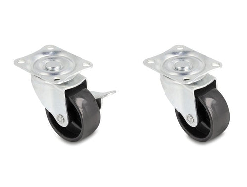 Delock 66753 Wheel Giratoria Ø 50MM Capacity Charging Up To 90KG Set 2 X 2 Pieces — image 1