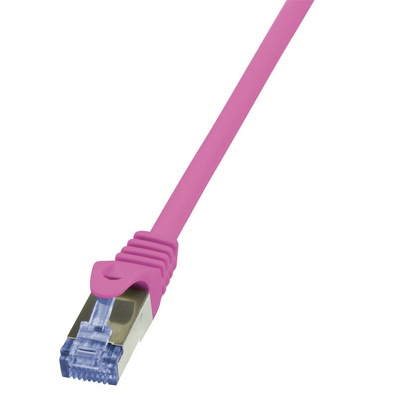 Logilink Network Cable CAT.6A 10G S/FTP Pimf Primeline Pink 7,5M