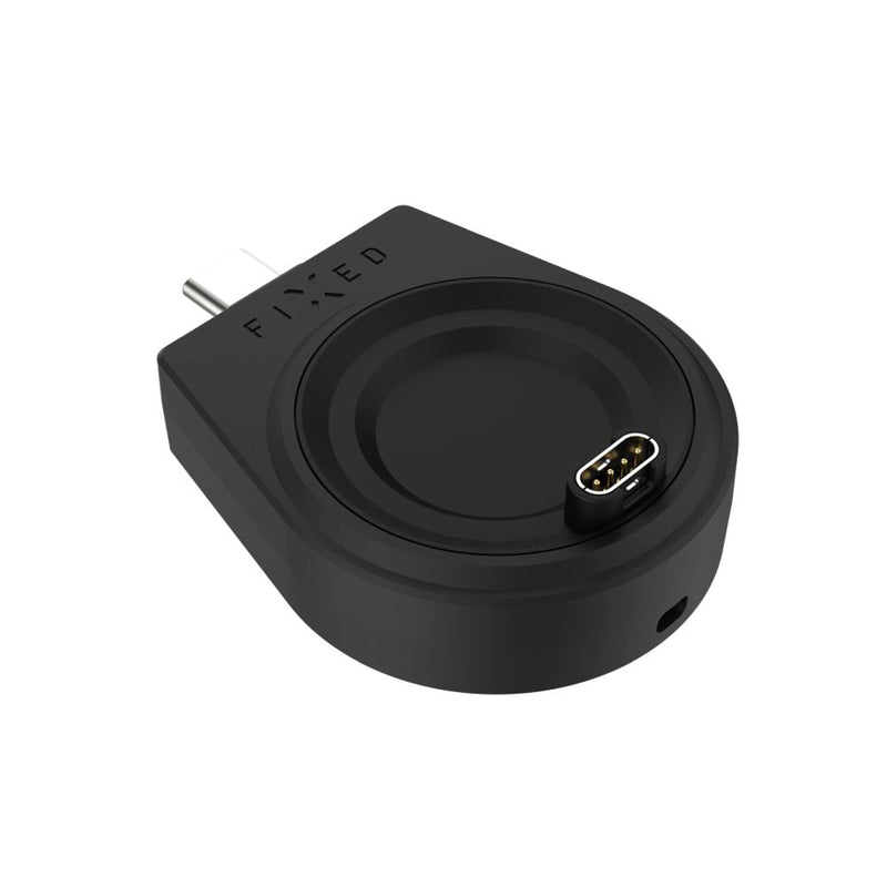 Fixed USB-C Cable Charging For Garmin Fenix 5 6 7 7X 8, Epix, Venu 2 3 3S, Vívoactive 3 4 5, Black
