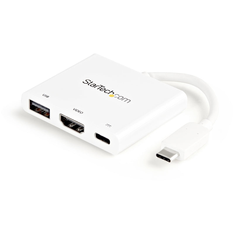 StarTech CDP2HDUACPW Adapter USB 3.0/USB-C/HDMI a USB-C 60W White