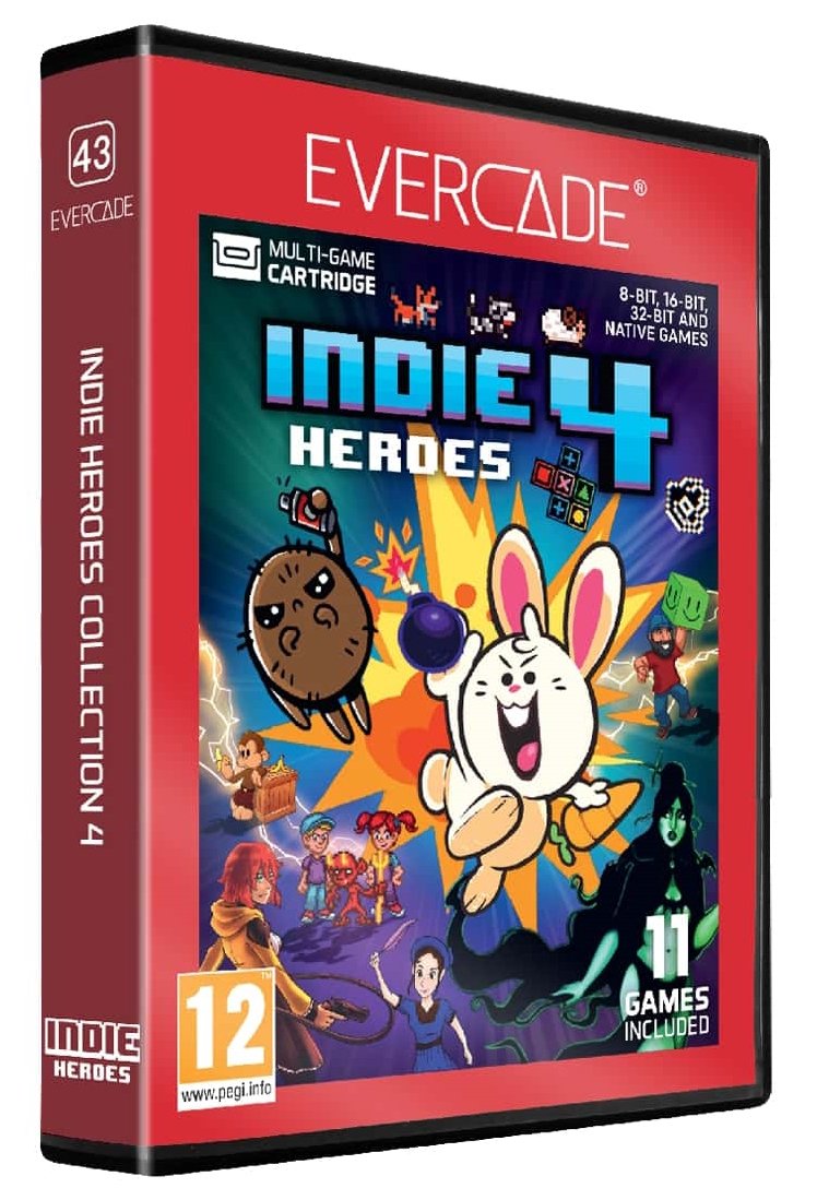 Set Evercade Indie Heroes Collct. 4 Retro