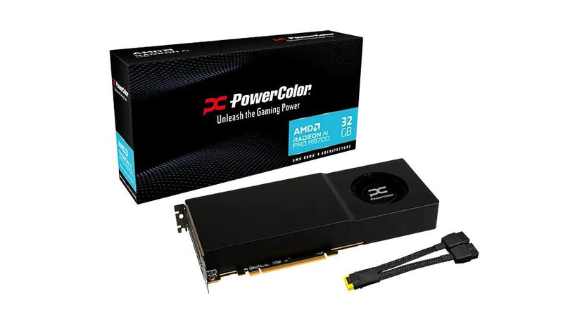 Powercolor Graphics Card Ai Pro 9700 32GB Radeon GDDR6