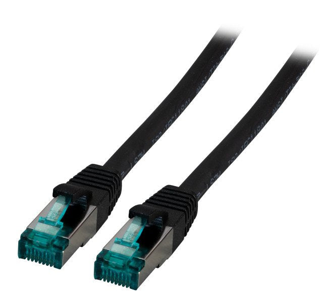 Efb RJ45 Network Cable S/FTP, CAT.6A, Lszh, 1,5M, Black