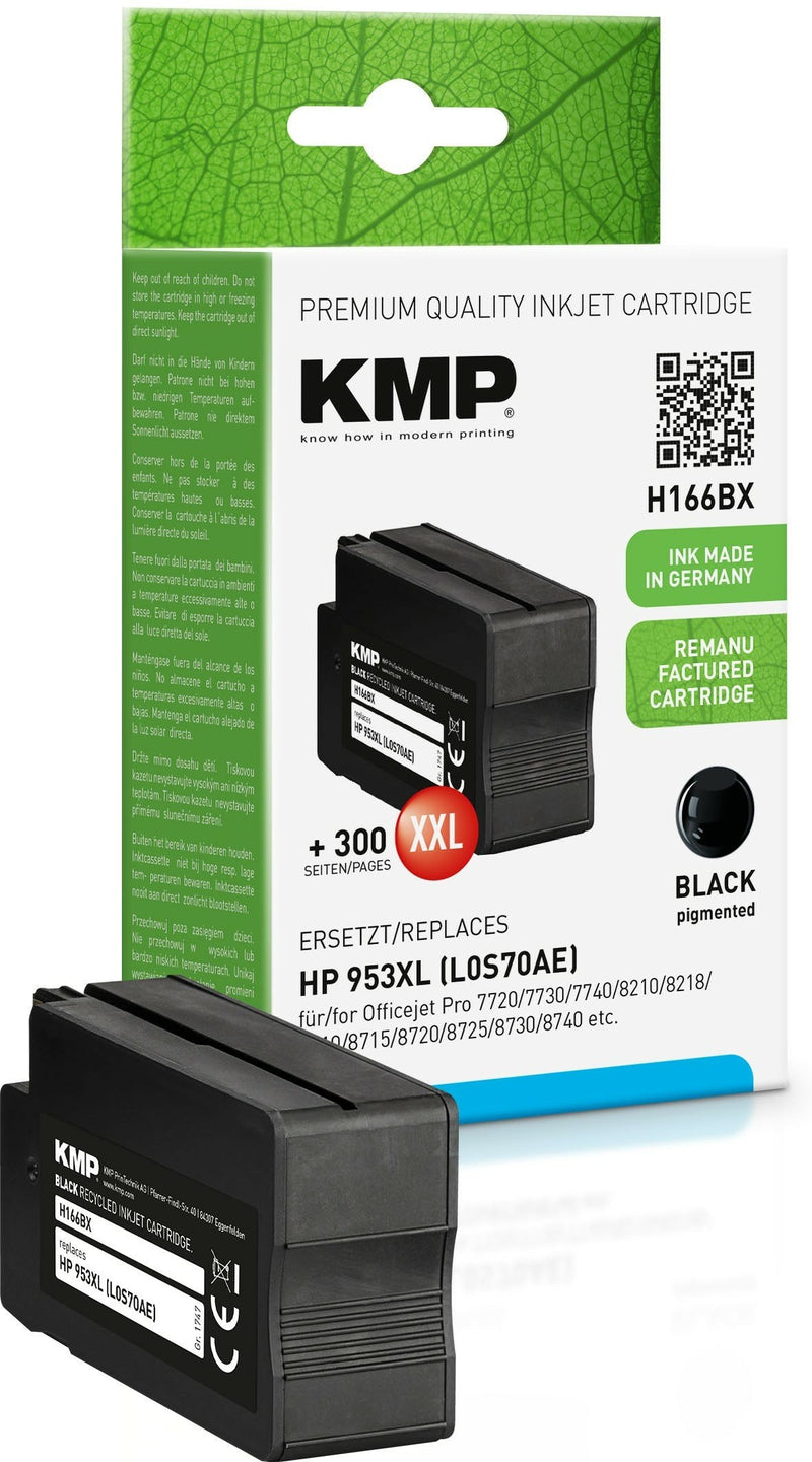 Kmp Cartridge HP 953XL (L0S07AE) Comp. Black 2300 S. H166BX