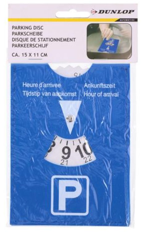 Drive Horario Estacionamiento Plastic 12,5 X 10CM