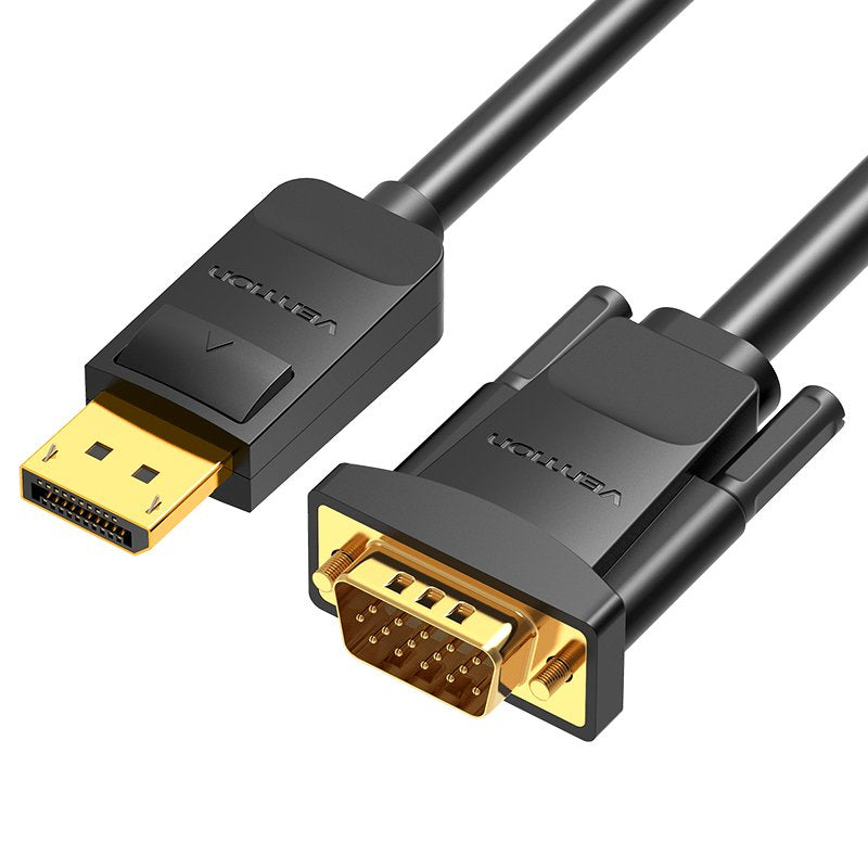 Vention Cable Converter Hblbg DisplayPort Male VGA Male 1.5M Black