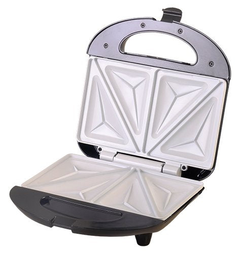 Camry Sandwichera Cr 3018 700W Black Silver