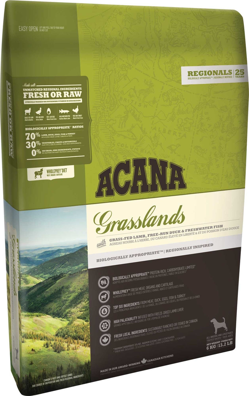 Acana Alimento Seco Perros Highest Protein Grasslands 11,4KG