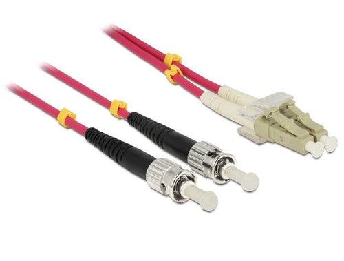 Delock Cable Fibre Optic Lwl Lc/St 50/125 3M OM4 — image 1