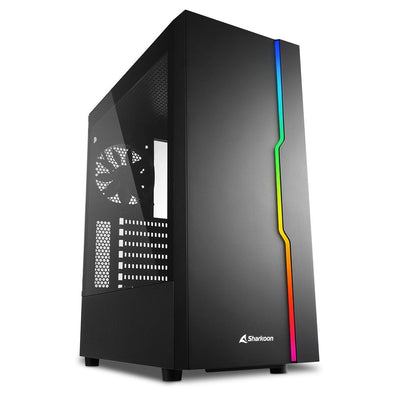 Sharkoon PC Case Rbg ATX Midi Tower Black 40,0X19,0X45,6CM — image 1