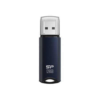 USB Flash Drive 64GB Silicone Power USB 3.2 M02 Blue Alu ¡a Granel! — image 1