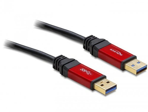Delock Premium - USB Cable - 9-POLOS USB Type a (m) — image 1
