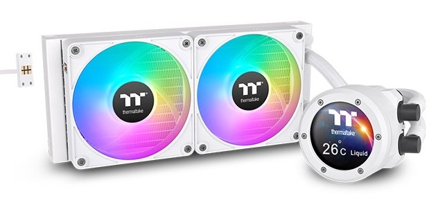 Thermaltake TH240 V2 Ultra Ex ARGB Sync All-in-one Liquid Cooler - Snow Edition, Refrigeración Líquida CL-W425
