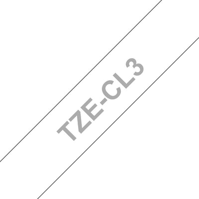 Brother TZECL3 Tape Laminated Cleaning Genuine - Wide 12MM X 100 Usos — image 1