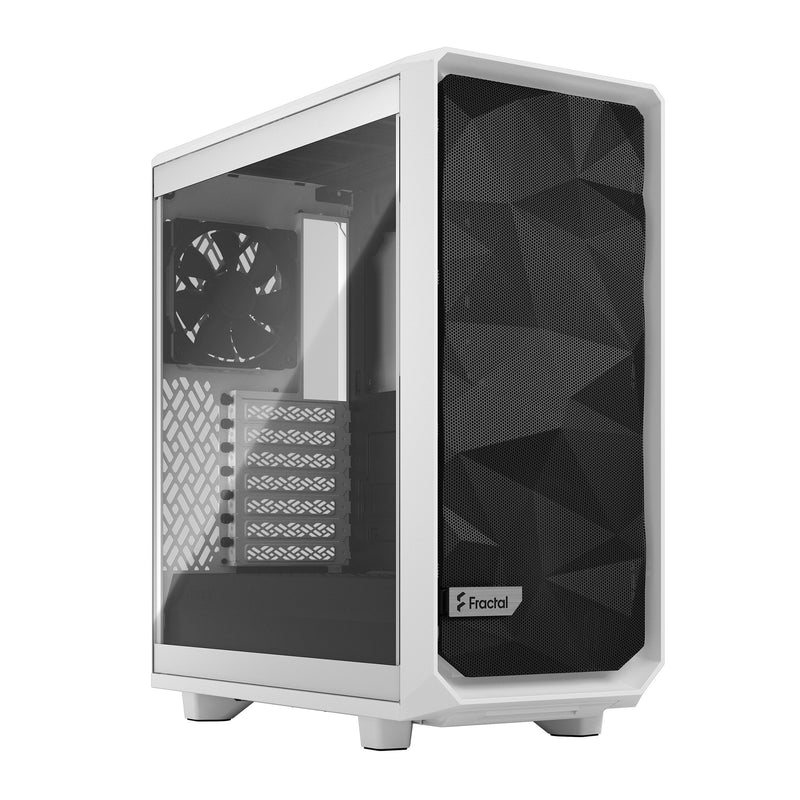 Fractal Design PC Case Meshify 2 Compact White Tg Clear Tint, Tower-gehäuse