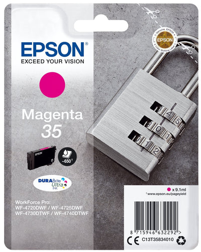 Epson Ink Magenta Workforce Sx 35 Durabrite Ultra Ink — image 1