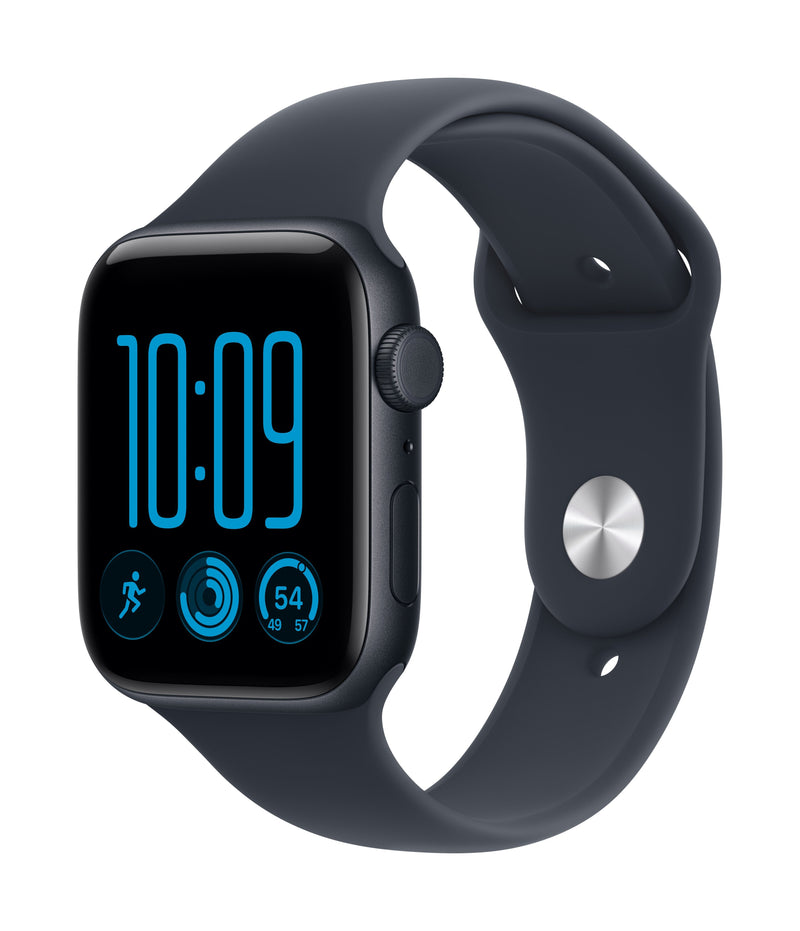 Apple Watch Se 3 GPS + Cellular 44MM Midnight Aluminium Case With Navy Blue Sport Band - S M