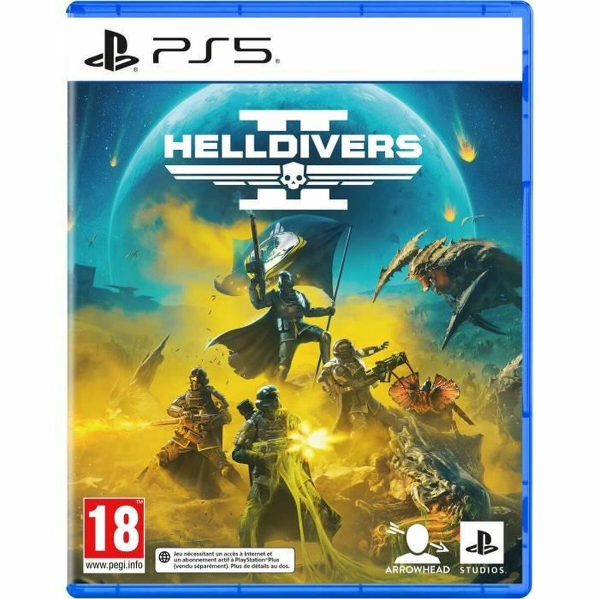 Sony Playstation 5 Video Game Sony Helldivers (Fr)