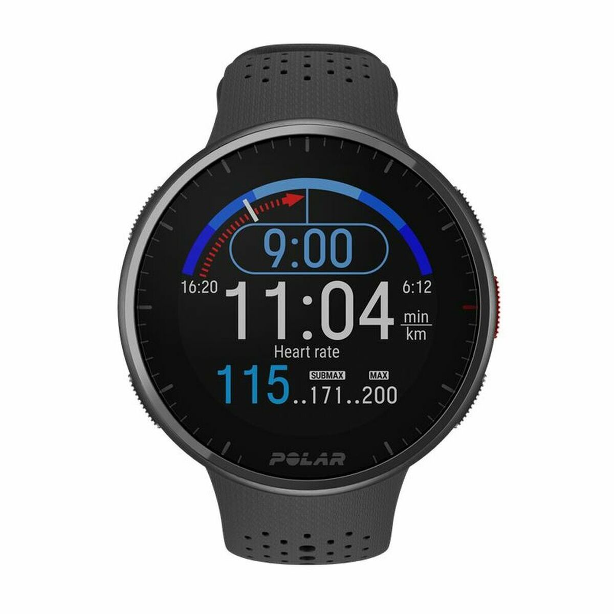 Polar Smartwatch Polar Black 1,2"