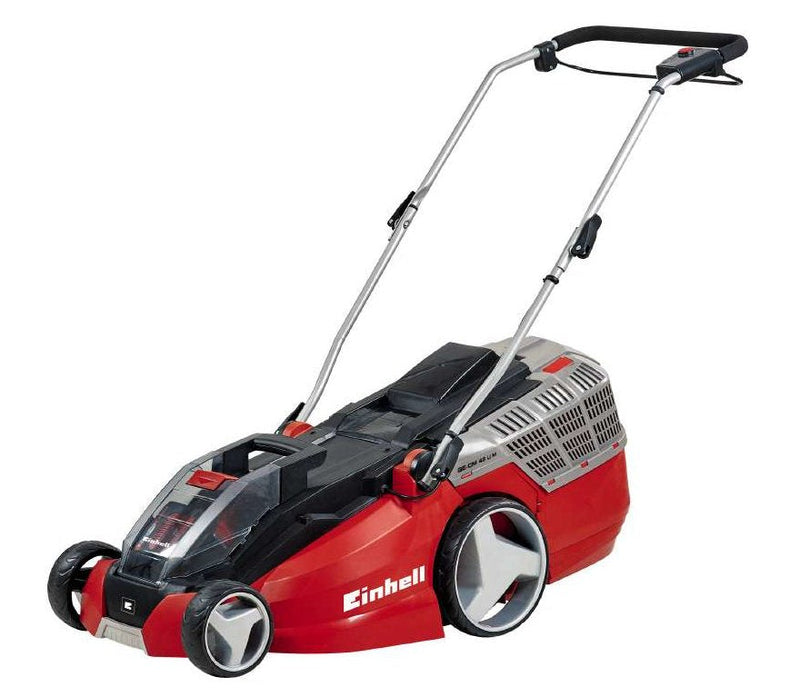 Einhell Lawnmower Ge-cm 43 Li M Kit Manual Red/Black Lawnmower Manual, Cuchillas Giratorias, Fast Charger X2,