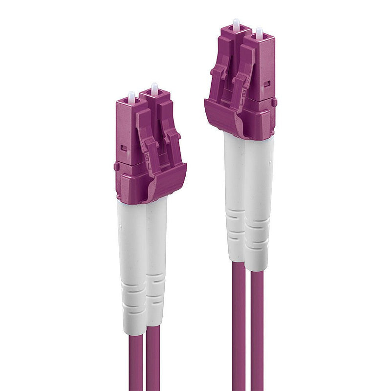 Lindy 46344 Cable Fibre Optic 10M Lc OM4 Pink