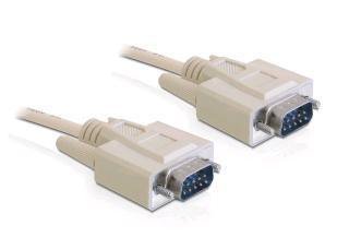 Delock 82981 Cable Serie D-sub 9 Male a Male 2M