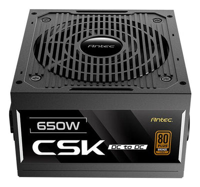 Antec Power Supply Power CSK650DC Ec 80 + Bronze ATX 650W Black — image 1