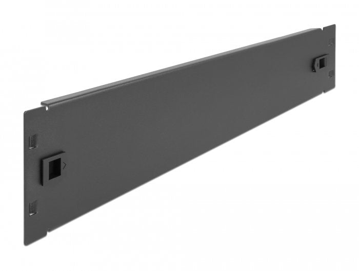 Delock 66579 Cover Ciega Without Tools Gabinete Network 2U Black 19?