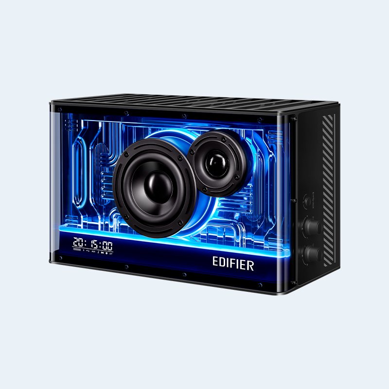 Edifier Speaker QD35 Bluetooth, Rgb, Black Retail