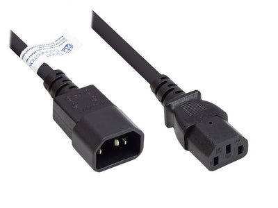 Good Connections Cable Alargador IEC - C13 Black 0,75M — image 1