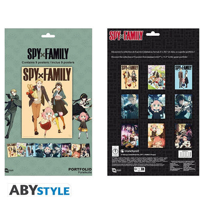 Abystyle Portfolio 9 Posters Spy X Family — image 1