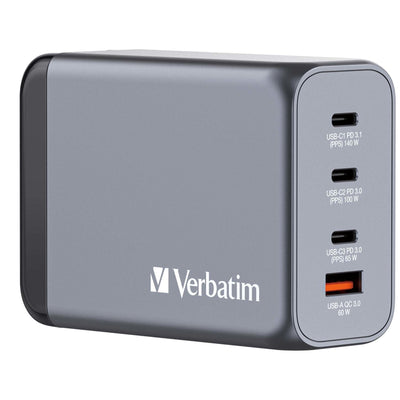Verbatim Charger GaN Wall Universal GNC-240 3x USB Type-c 1x USB 240W — image 1
