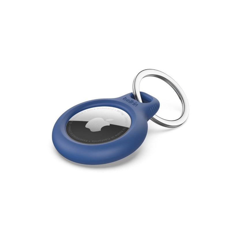 Belkin Stand Seguro With Keyring Apple Airtag Blue