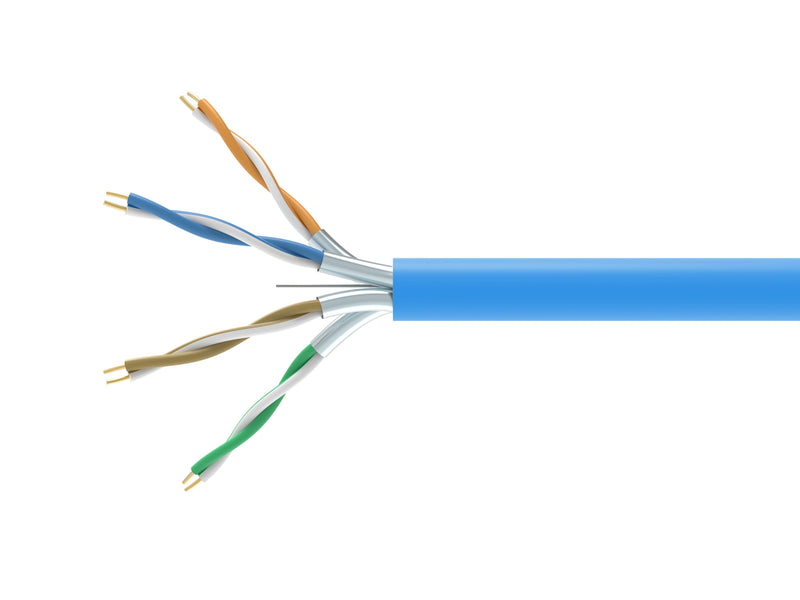 Equip Bobina Categoria 6A U/FTP 305M Dca Lszh Libre Halogenos Colour Blue
