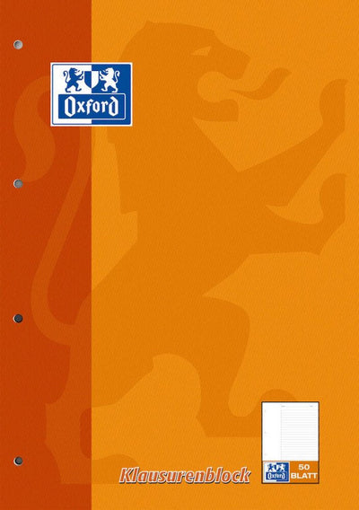 Oxford 100061261 Notebook And Block A4 Orange — image 1
