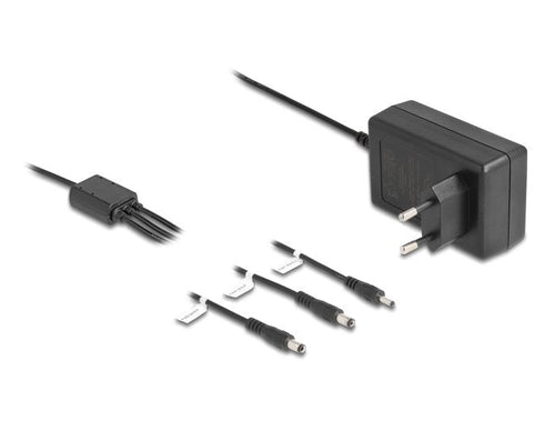 Delock 41467 Charger Cc 3,5 X 1,35MM, Cc 5,5 X 2,1MM, Cc 5,5 X 2,5MM 12,0V / 3,0A / 36,0W — image 1