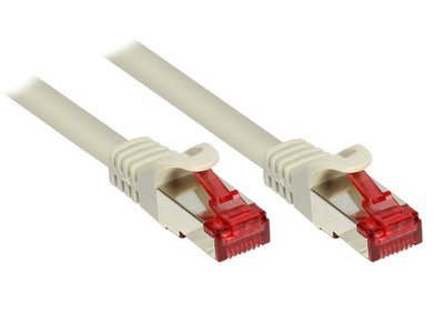 Alcasa CAT.6 S/FTP 1M Network Cable Grey S/FTP (s-STP) — image 1