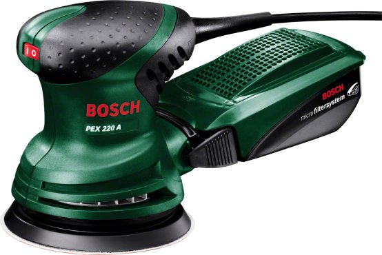 Bosch Lijadora Excéntrica Bricolaje And Garden Pex 220A Green/Black 603378000