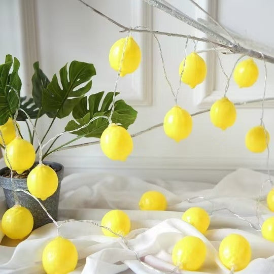 LED Colorful Fruit Stall Camping Atmosphere Lighting Chain
