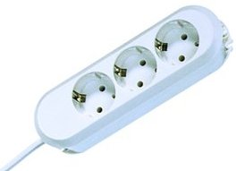 Bachmann Smart 3X Cable Power Strip 5M (387.272) White — image 1