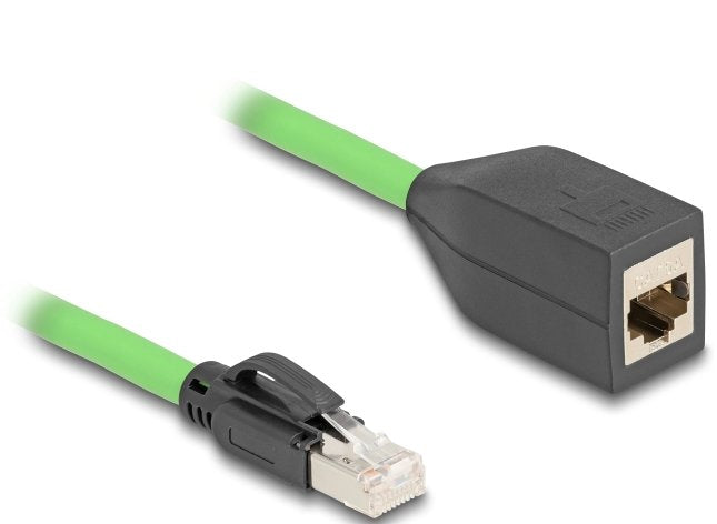 Delock RJ45 Network Cable Alargador CAT.6A Connector Male a Female Sf UTP Schleppkettentauglich Pur (tpu) 1M G