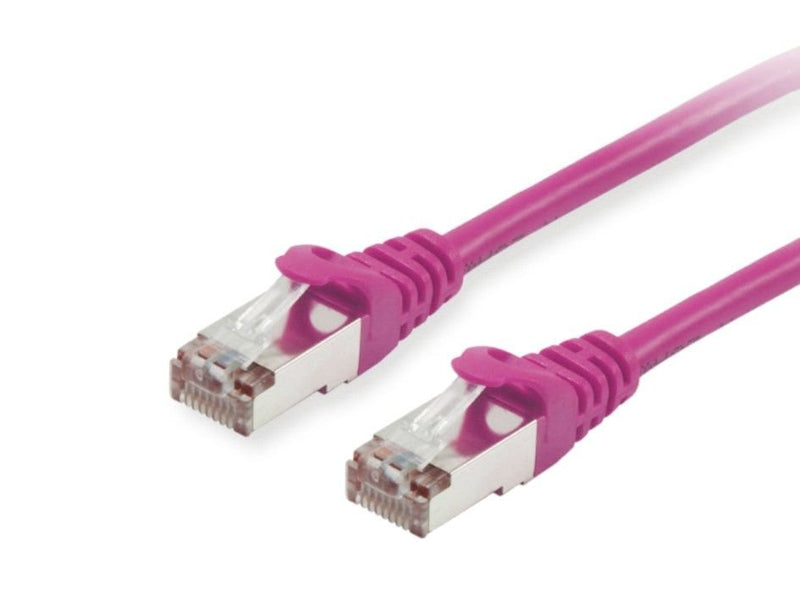 Equip Latiguillo Apantallado S/FTP Categoria 6 Libre Halogenos 15M Colour Purpura P/N 605558