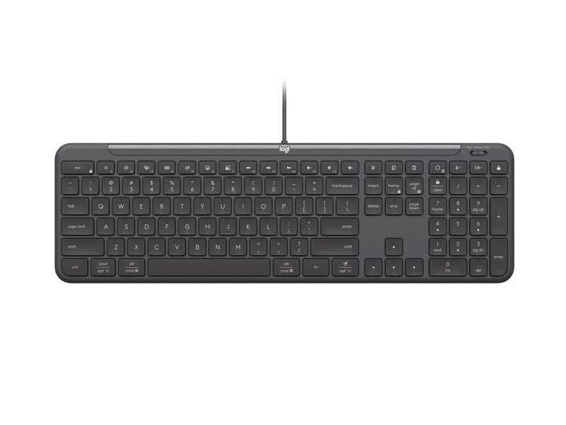 Logitech Keyboard Spanish Signature Slim K620 Grey